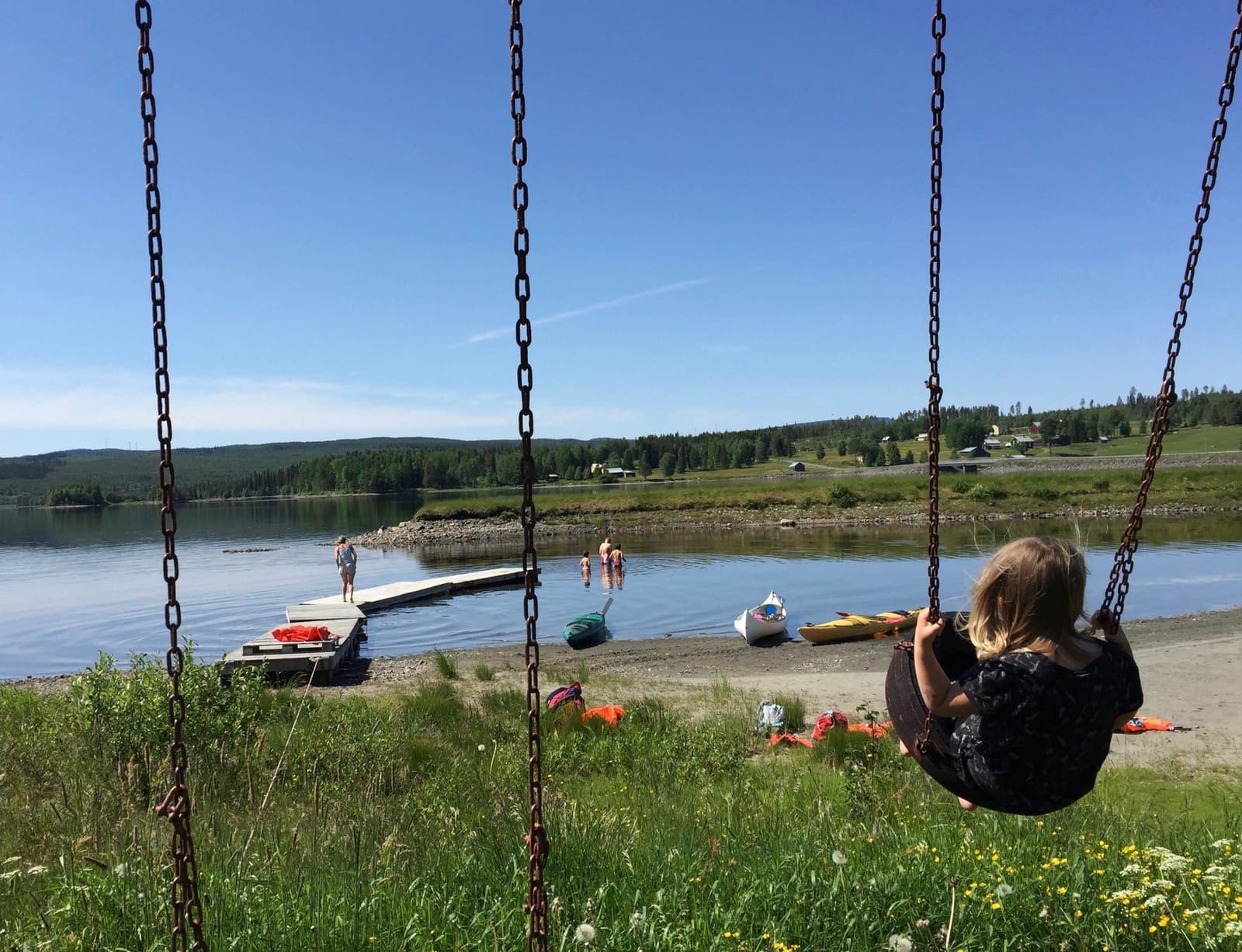 Norråkers Camping: Vid Tåsjöns avkopplande stränder
