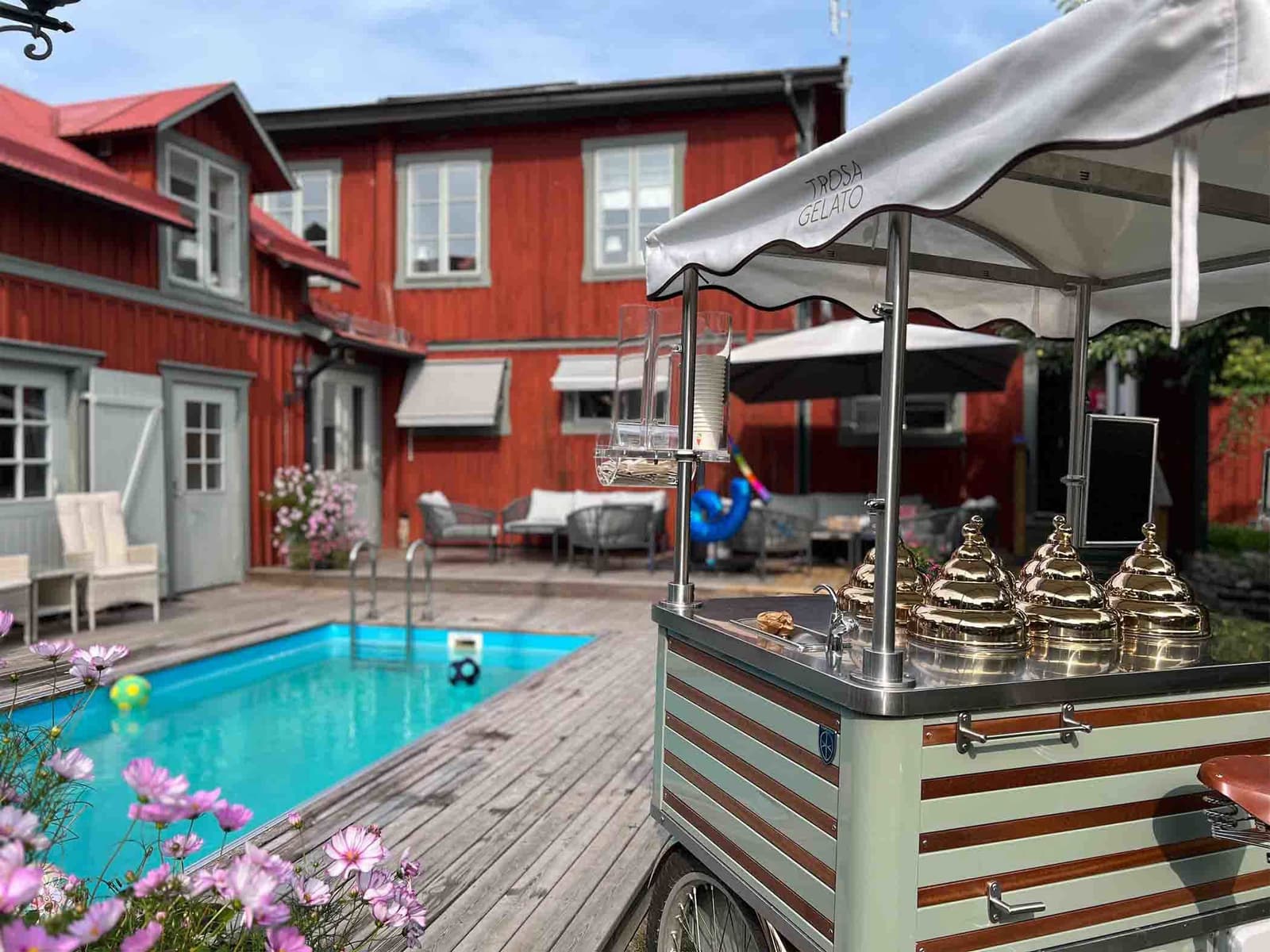Tre Små Rum B&B: Trosas historiska hjärta
