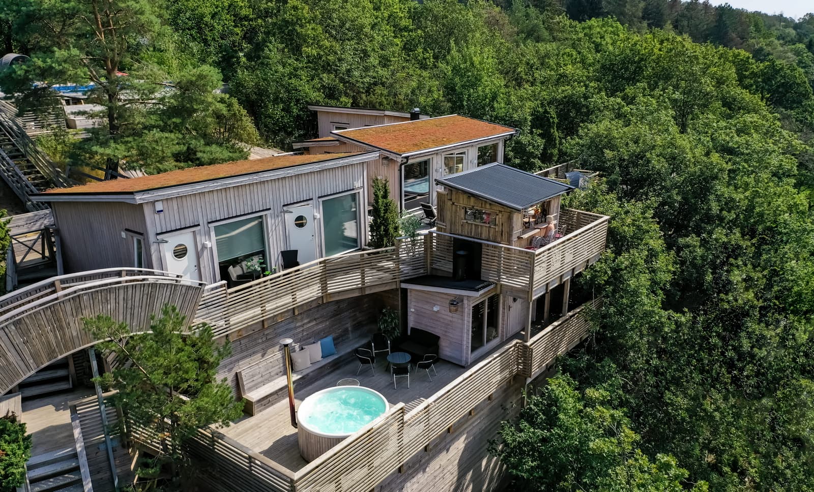 Treetop Spa, Hangout & Hotel – Spa och trädhusboende i Göteborg