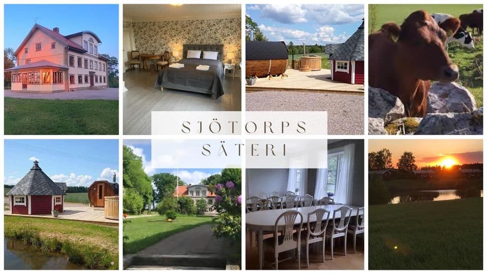 Sjötorps Säteri: Upplev landsbygdens lantliga charm och historia