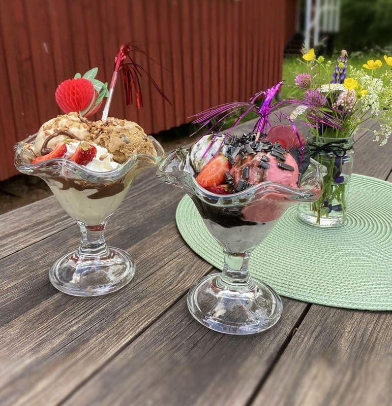 Stensdalens Glasscafé: Fröjdefull paus vid Klarälvsbanan
