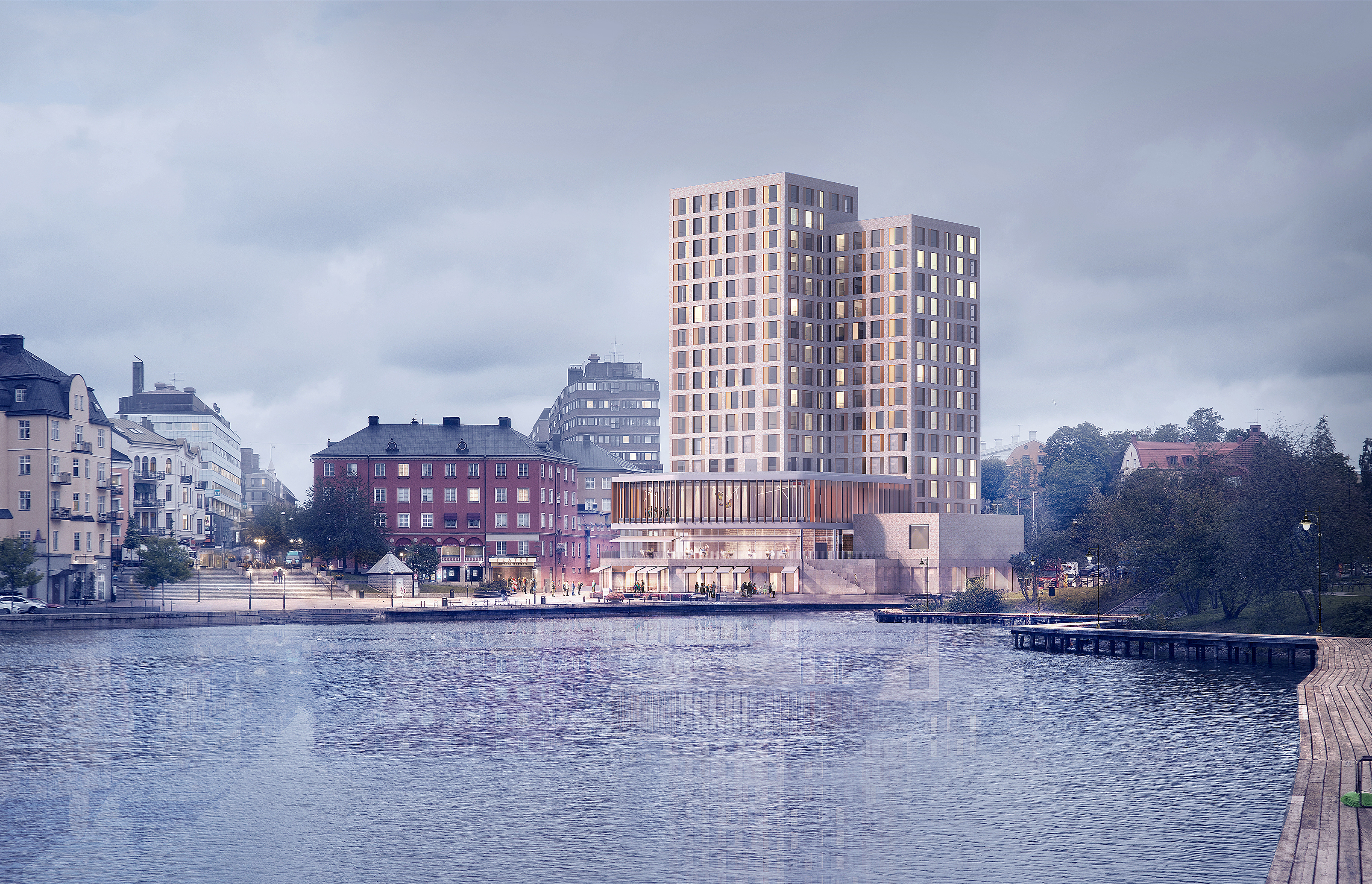 The Dock: En pulserande knutpunkt vid Södertäljes vatten