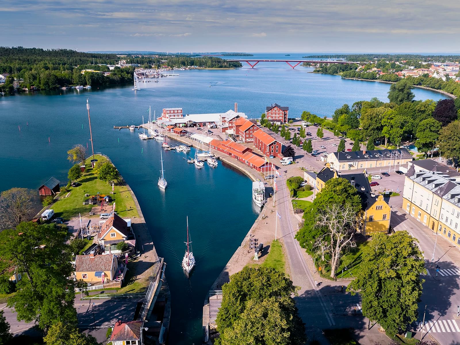 Motala: Där Vättern möter Göta kanal