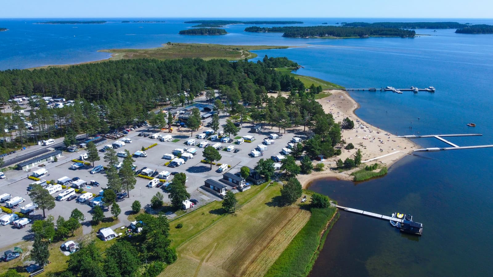Stenö Havsbad & Camping: En kustnära idyll i Hälsingland
