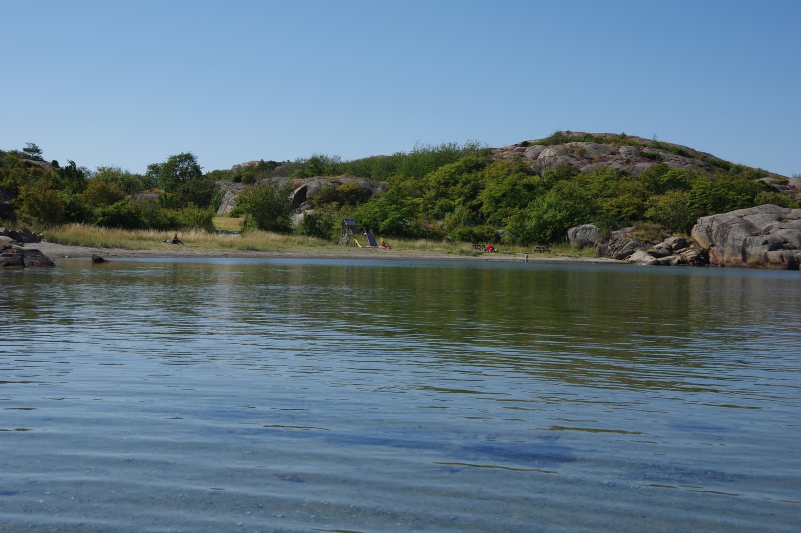Pluret Badplats: Havsutsikt vid Norra Ejde