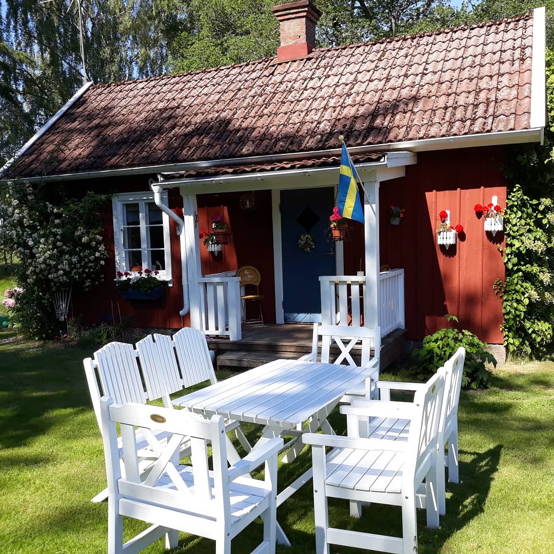 Semesterstuga Alboga: Din lantliga reträtt nära Smålands gräns.