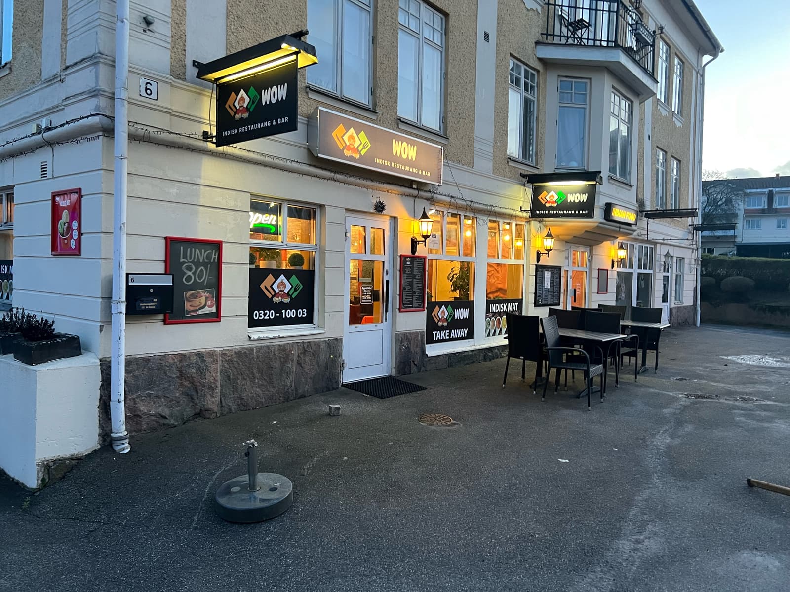 WOW Indisk Restaurang: En smakresa till hjärtat av Indien, i Kinna