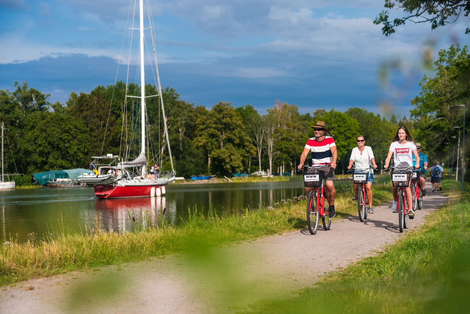 Fem dagar längs Göta Kanal på cykel