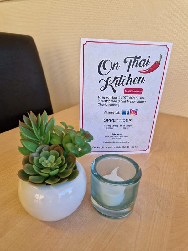 On Thai Kitchen: En kulinarisk resa i Värmland